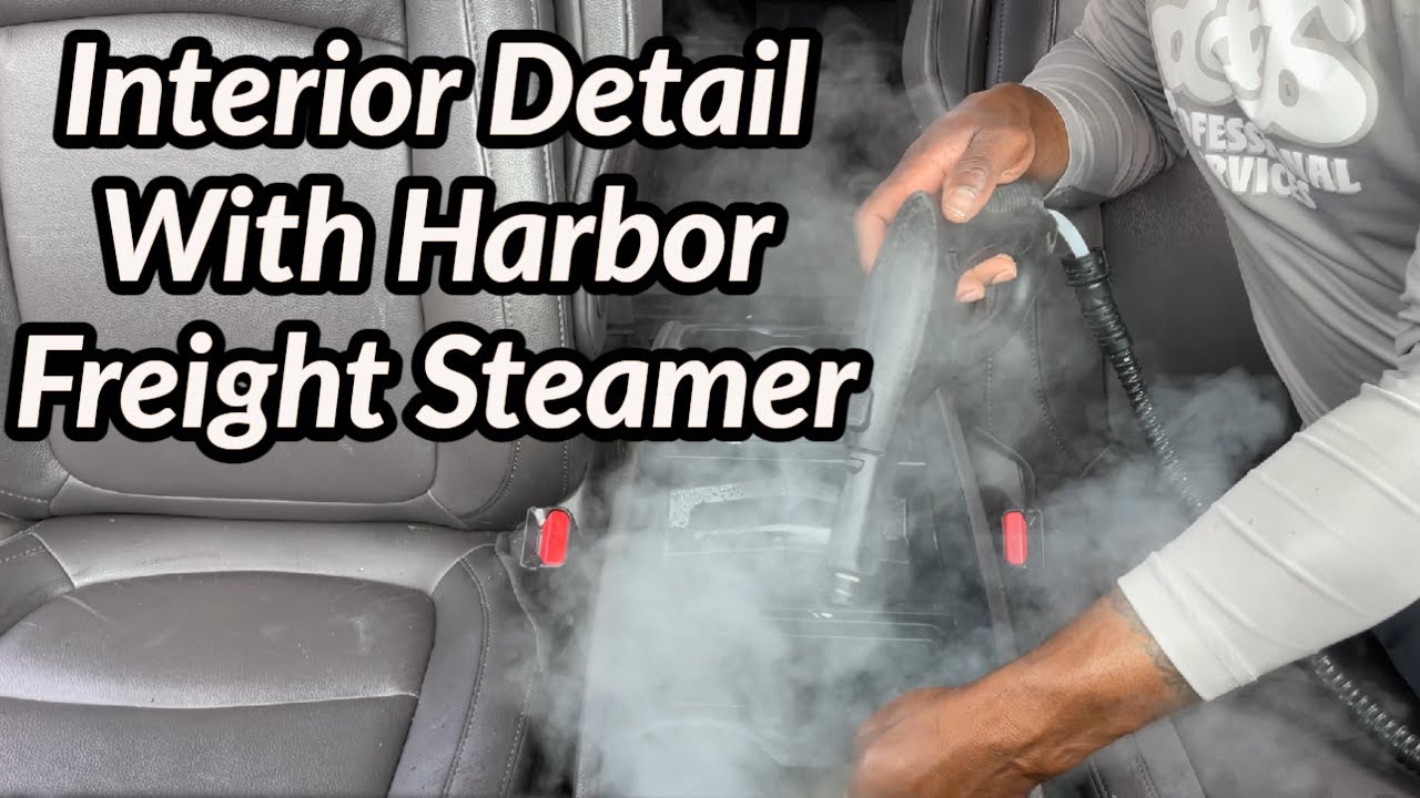 STEAM CLEANER FOR YOUR CAR  McCulloch vs Wagner vs Harbor Freight 